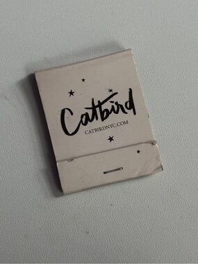 Catbird NYC Matchbook